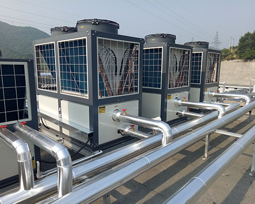臨汾安鑫煤業太陽能空氣源熱泵熱水及供暖工程