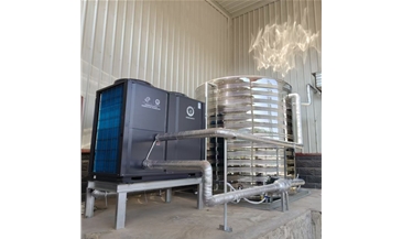 石樓縣德青源紐恩泰空氣能熱水工程